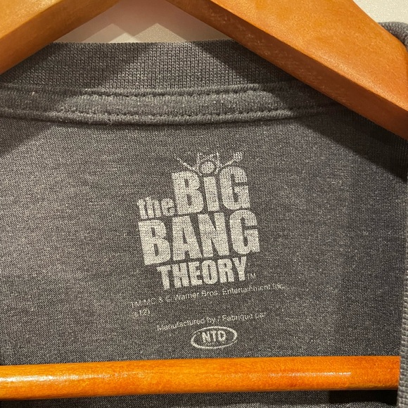 Big Bang Theory Sheldon Graphic T-Shirt ‘That FYI was Scarcasm” Medium - Picture 4 of 5